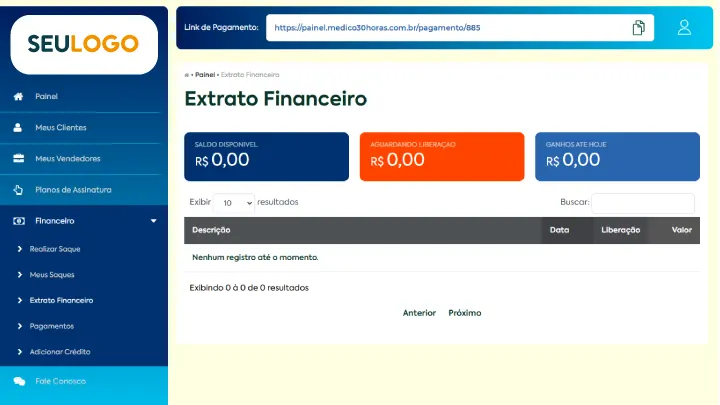 Extrato Financeiro